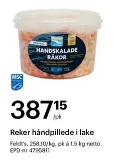 Storcash Reker håndpillede i lake tilbud