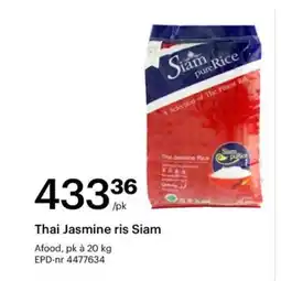 Storcash Thai Jasmine ris Siam tilbud
