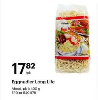 Storcash Eggnudler Long Life tilbud