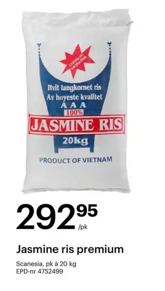 Storcash Jasmine ris premium tilbud