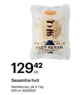 Storcash Sesamfrø hvit tilbud