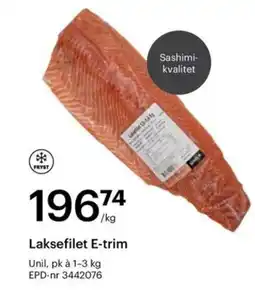 Storcash Laksefilet E-trim tilbud