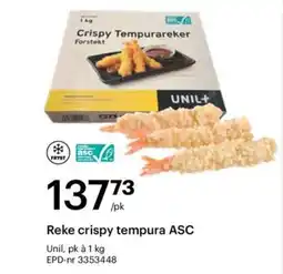 Storcash Reke crispy tempura ASC tilbud
