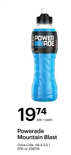 Storcash POWERADE Mountain Blast tilbud