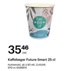 Storcash Kaffebeger Future Smart tilbud