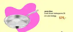 Kitch'n Jamie Oliver Cook Smart stekepanne uten belegg tilbud