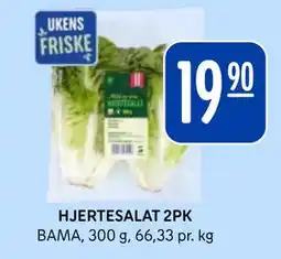 Rema 1000 HJERTESALAT 2PK, NOK 19.9 tilbud