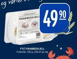 Rema 1000 FYLT KRABBESKJELL, NOK 49.9 tilbud