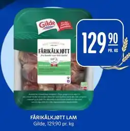 Rema 1000 FÅRIKÅLKJØTT LAM, NOK 129.9 tilbud