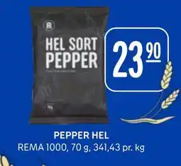 Rema 1000 PEPPER HEL, NOK 23.9 tilbud