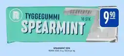 Rema 1000 SPEARMINT 10PK, NOK 9.9 tilbud
