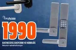 Obs Bygg EASYACCESS EASYCODE V2 KODELÅS, NOK 1990 tilbud