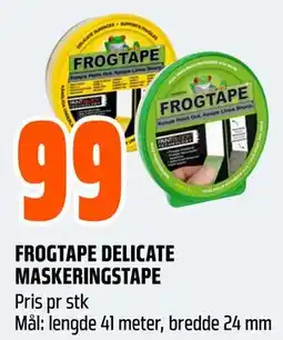 Obs Bygg FROGTAPE DELICATE MASKERINGSTAPE, NOK 99 tilbud