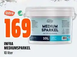 Obs Bygg INFRA MEDIUMSPARKEL, NOK 169 tilbud