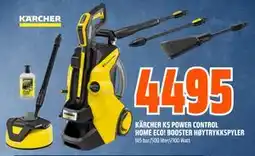 Obs Bygg KÄRCHER K5 POWER CONTROL HOME ECO! BOOSTER HØYTRYKKSPYLER, NOK 4495 tilbud