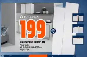 Obs Bygg WALLS2PAINT SPONPLATE, NOK 199 tilbud