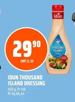 Obs Bygg IDUN THOUSAND ISLAND DRESSING, NOK 29.9 tilbud