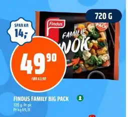 Obs Bygg FINDUS FAMILY BIG PACK, NOK 49.9 tilbud