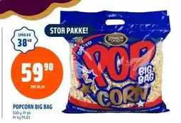 Obs Bygg POPCORN BIG BAG, NOK 59.9 tilbud