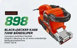 Coop Byggmix BLACK+DECKER KA88 720W BÅNDSLIPER, NOK 898 tilbud