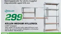 Coop Byggmix KELLEN MEDIUM HYLLEREOL, NOK 299 tilbud