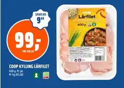 Coop Obs COOP KYLLING LÅRFILET, NOK 99 tilbud