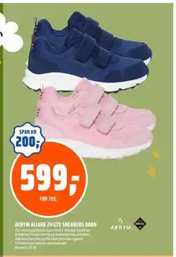 Coop Obs AERYM ALLURE 2V GTX SNEAKERS BARN, NOK 599 tilbud