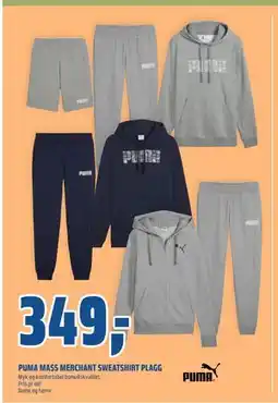 Coop Obs PUMA MASS MERCHANT SWEATSHIRT PLAGG, NOK 349 tilbud