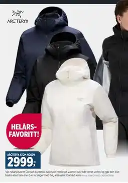 Sport 1 ARCTERYX ATOM HOODY, NOK 2999 tilbud