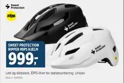 Sport 1 SWEET PROTECTION RIPPER MIPS HJELM, NOK 999 tilbud