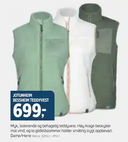 Sport 1 JOTUNHEIM BESSHEIM TEDDYVEST, NOK 699 tilbud
