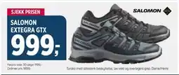 Sport 1 SALOMON EXTEGRA GTX, NOK 999 tilbud