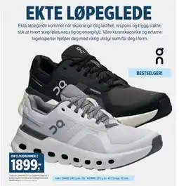 Sport 1 ON CLOUDRUNNER 2, NOK 1899 tilbud
