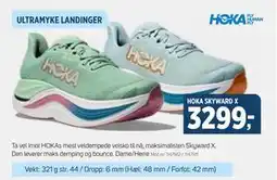 Sport 1 HOKA SKYWARD X, NOK 3299 tilbud