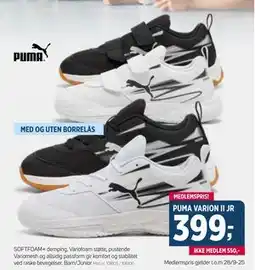 Sport 1 PUMA VARION II JR, NOK 550, Medlemspris tilbud