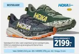 Sport 1 HOKA SPEEDGOAT 6, NOK 2199 tilbud