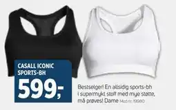 Sport 1 CASALL ICONIC SPORTS-BH, NOK 599 tilbud