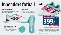 Sport 1 ADIDAS SUPER SALA III J, NOK 549, Medlemspris tilbud