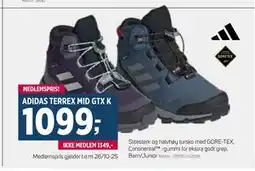 Sport 1 ADIDAS TERREX MID GTX K, NOK 1349, Medlemspris tilbud