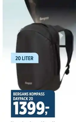 Sport 1 BERGANS KOMPASS DAYPACK 20, NOK 1399 tilbud