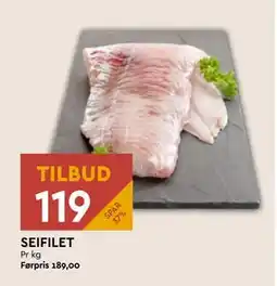 Coop Mega SEIFILET, NOK 119 tilbud