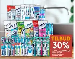 Coop Mega SOLIDOX, JORDAN OG SENSODYNE tilbud