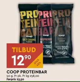 Coop Mega COOP PROTEINBAR, NOK 12.9 tilbud