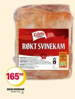 Coop Extra GILDE SVINEKAM, NOK 165 tilbud