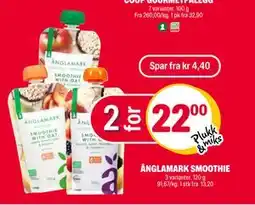 Coop Extra ÄNGLAMARK SMOOTHIE, NOK 22 tilbud
