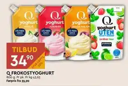 Coop Mega Q FROKOSTYOGHURT, NOK 34.9 tilbud