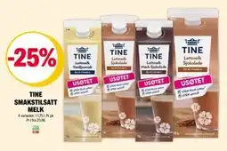 Coop Extra TINE SMAKSTILSATT MELK tilbud