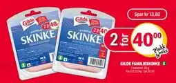 Coop Extra GILDE FAMILIESKINKE, NOK 40 tilbud
