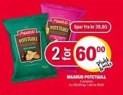 Coop Extra MAARUD POTETGULL, NOK 60 tilbud