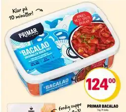 Coop Extra PRIMAR BACALAO, NOK 124 tilbud